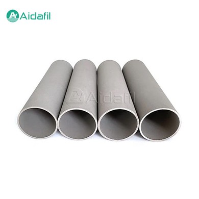 Small Filtration Resistance Titanium Powder Sintered Filter Tube