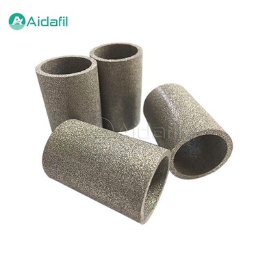 Small Filtration Resistance Titanium Powder Sintered Filter Tube