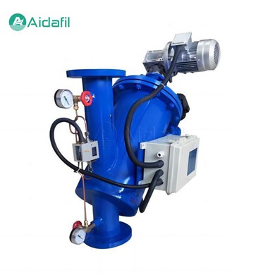 Small-Footprint Y-Shaped Self-Cleaning Filter
