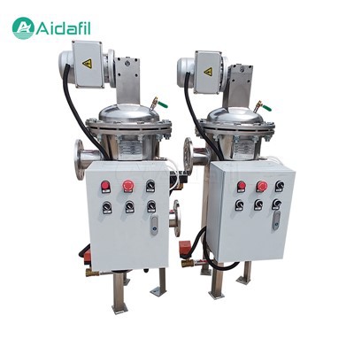 Continuous-Operation Automatic Self-Cleaning Filter