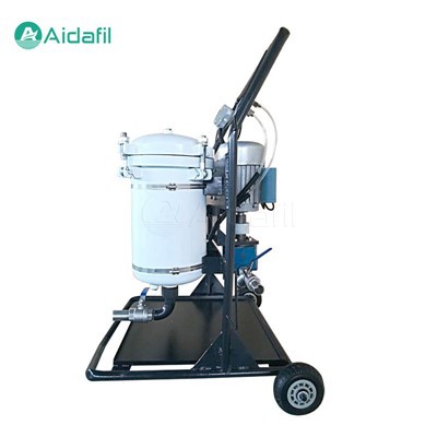 High-Viscosity Oil Filter Cart For Industrial Use
