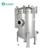 Large Capacity Stainless Steel Multi-Bag Filter For Water Purification Plant