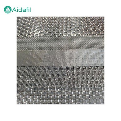 Stable Structure Perforated Plate Composite Sintered Mesh