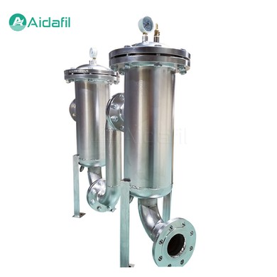 Stainless Steel Duplex Filter For Industrial Water Filtration