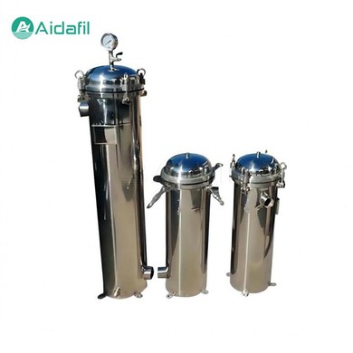 Stainless Steel Single Bag Filter Housing