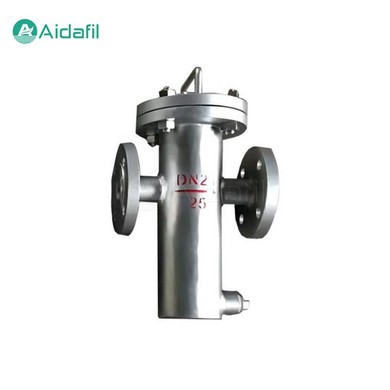 Straight-Through Flow Basket Filter