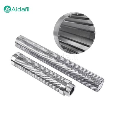 Strong Rigid Wedge Wire Screen Tube