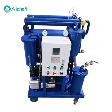 Used Hydraulic Oil Vacuum Purifier Machine