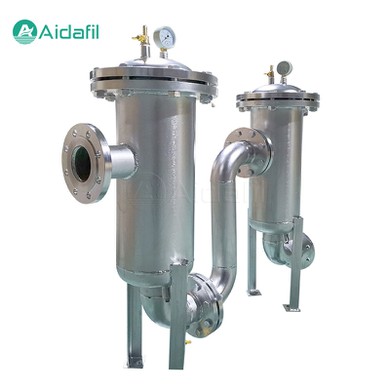 Water Treatment Use Stainless Steel Duplex Filter