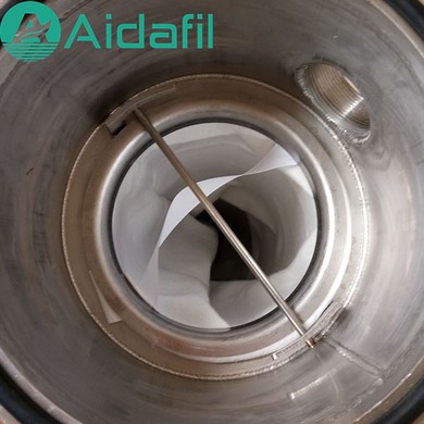 Single Bag Filter Housing