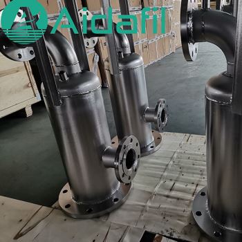 500um stainless steel duplex strainer