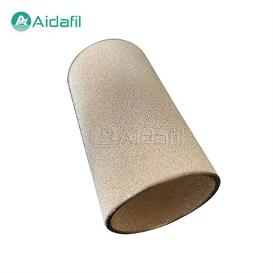 Porous Elements Sintered Bronze Powder Filter Cartridge
