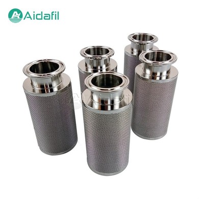 Sintered Metal Fiber Composite Filter Element