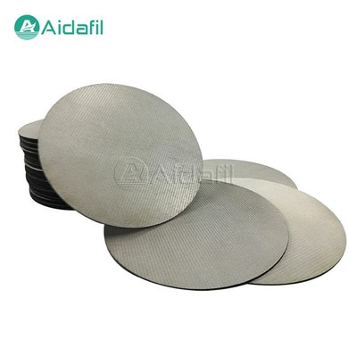 Sintered Porous Metal Filter Disc